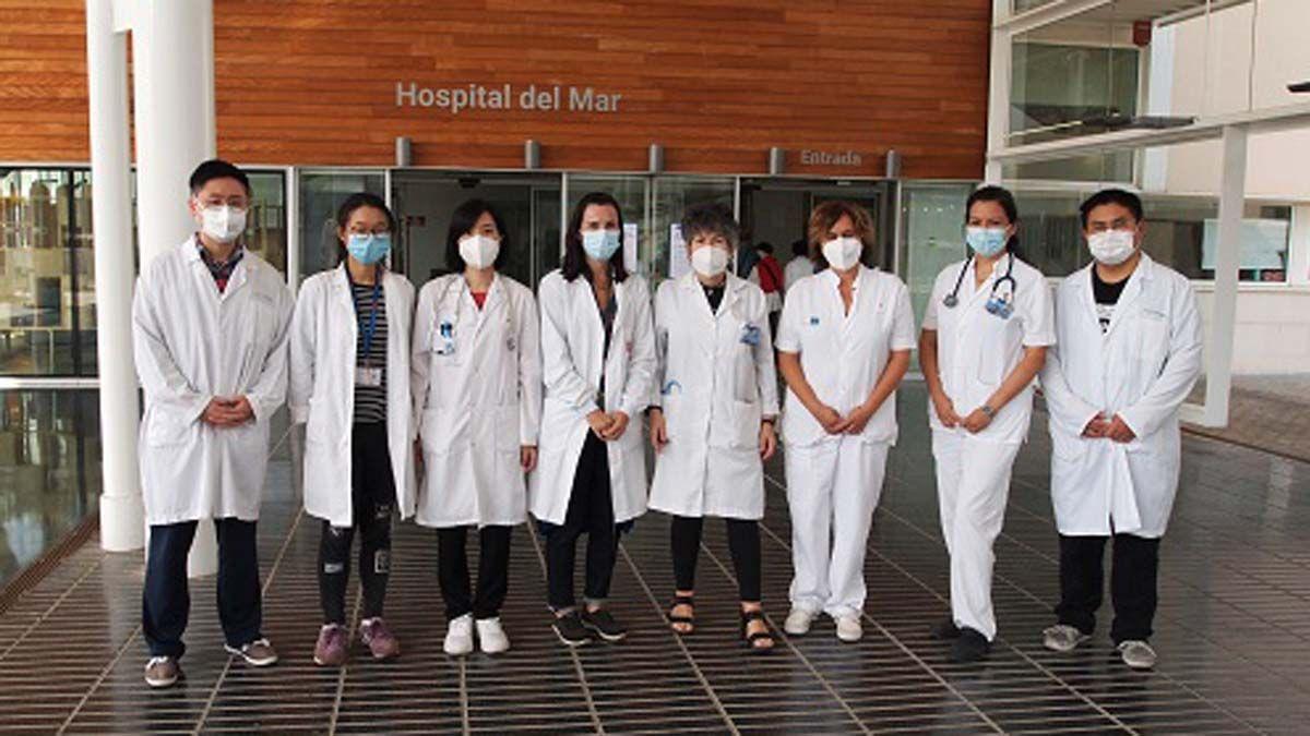 Los investigadores que han desarrollado el estudio, liderados por Esther Barreiro.