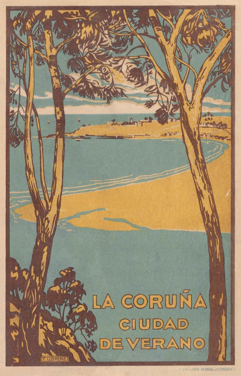 Así evolucionaron los carteles de las Fiestas de María Pita en 175 años en A Coruña