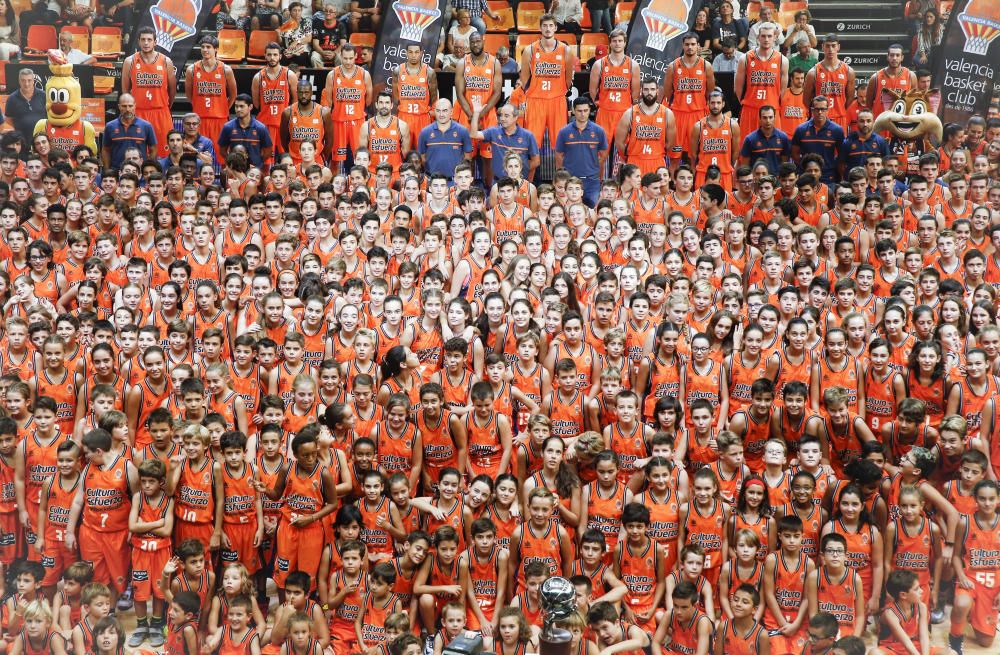 Presentación oficial del Valencia Basket 2017-18