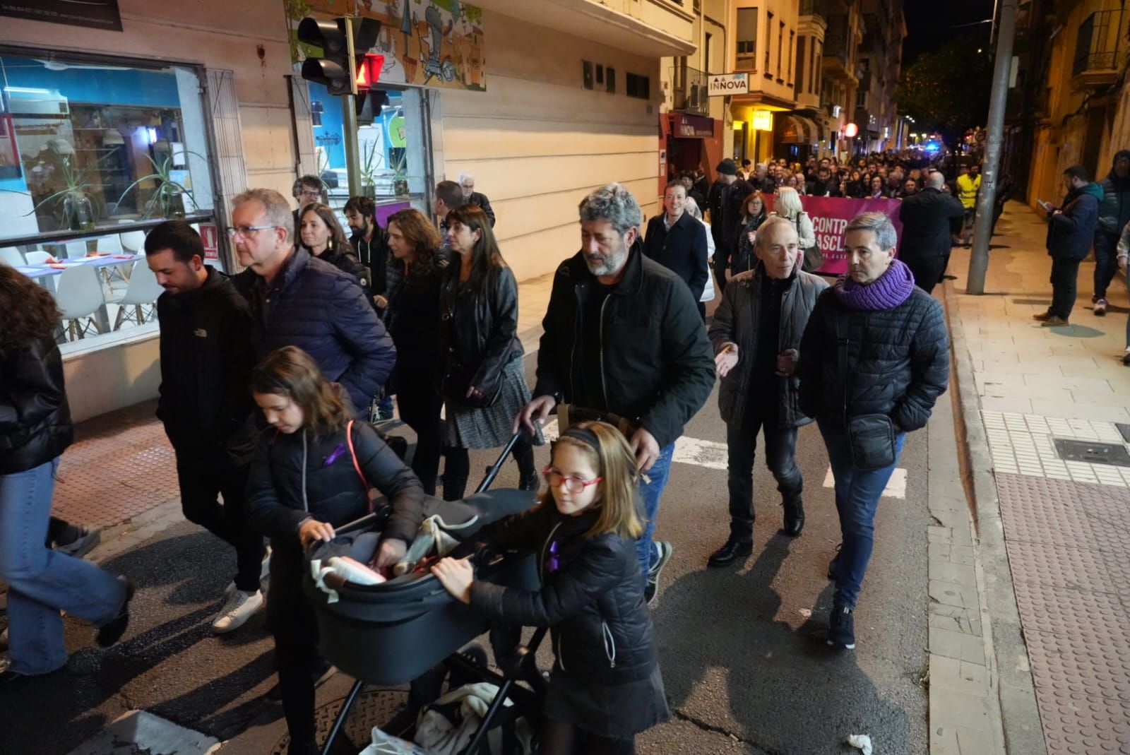 25-N en Castellón: La provincia clama contra la violencia machista. Imagen de Castelló