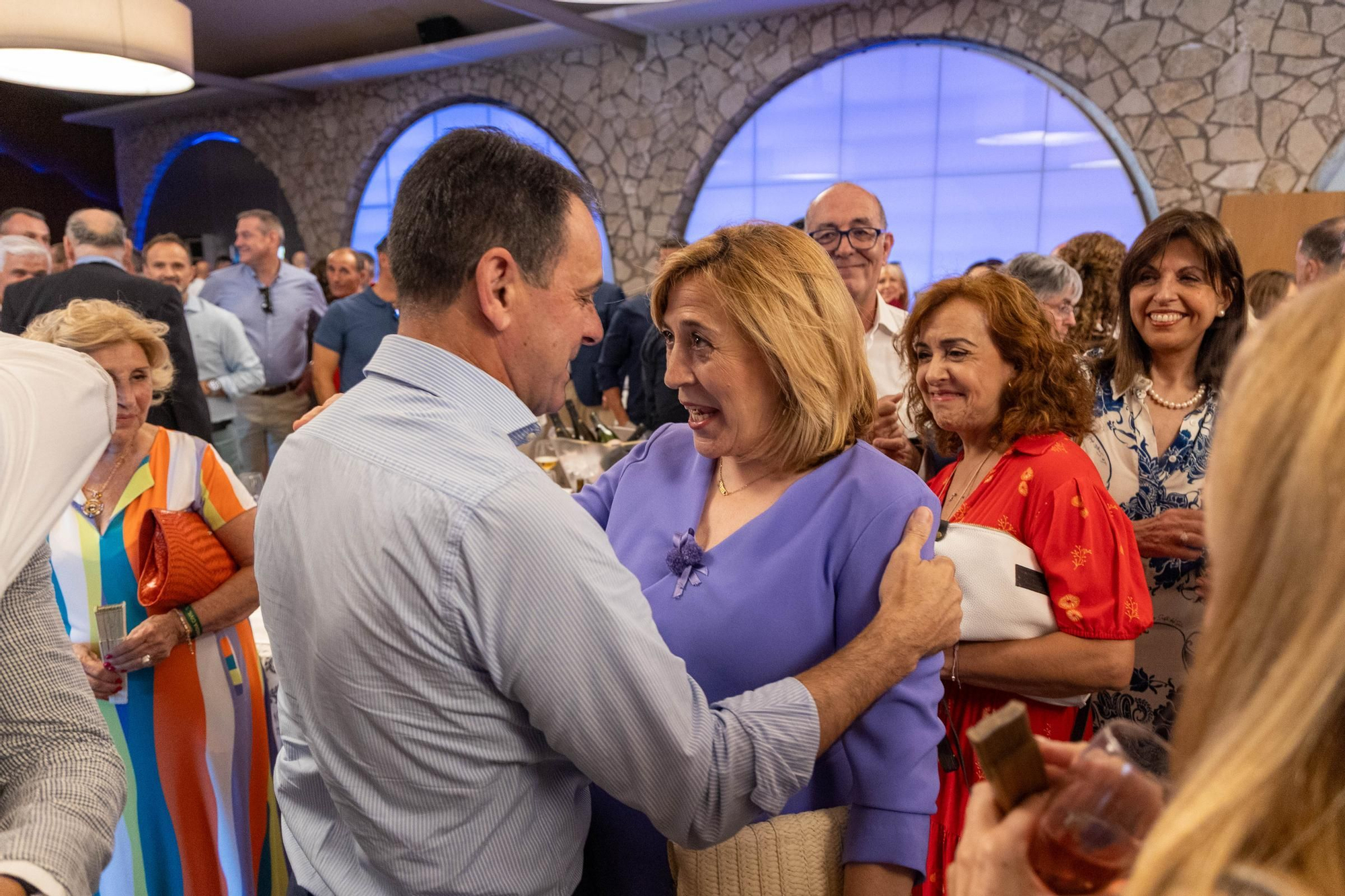Comida de despedida al Coronel de la Guardia Civil de la Comandancia de Alicante, José Hernández Mosquera