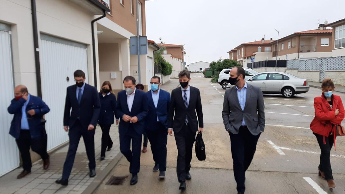 Visita del director general de Telecomunicaciones del Gobierno de España a Arcenillas