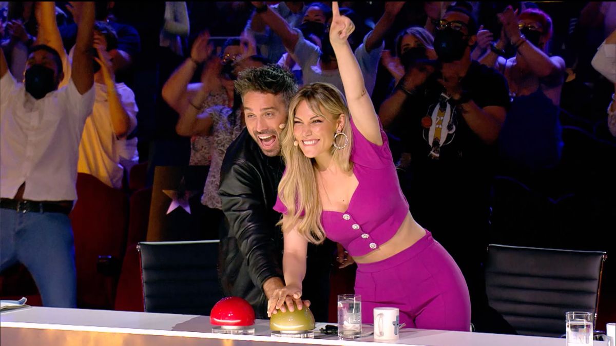 Dani Martínez y Edurne en 'Got Talent'