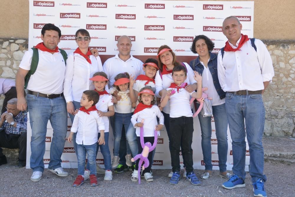 Photocall en los Caballos del Vino de Caravaca