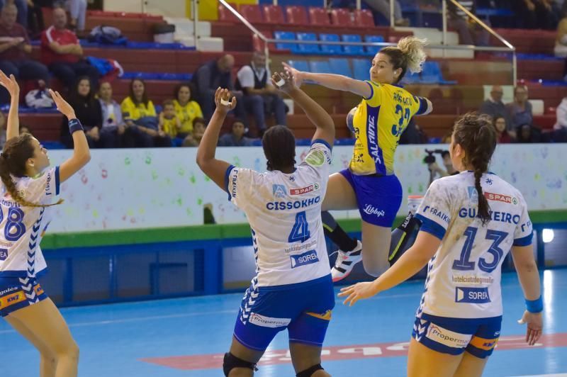 25-01-2020 TELDE. Balonmano femenino: Rocasa # Granollers  | 25/01/2020 | Fotógrafo: Andrés Cruz