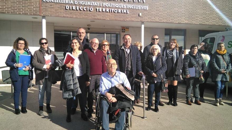 Convenian con 14 entidades de Castellón la asistencia a los discapacitados