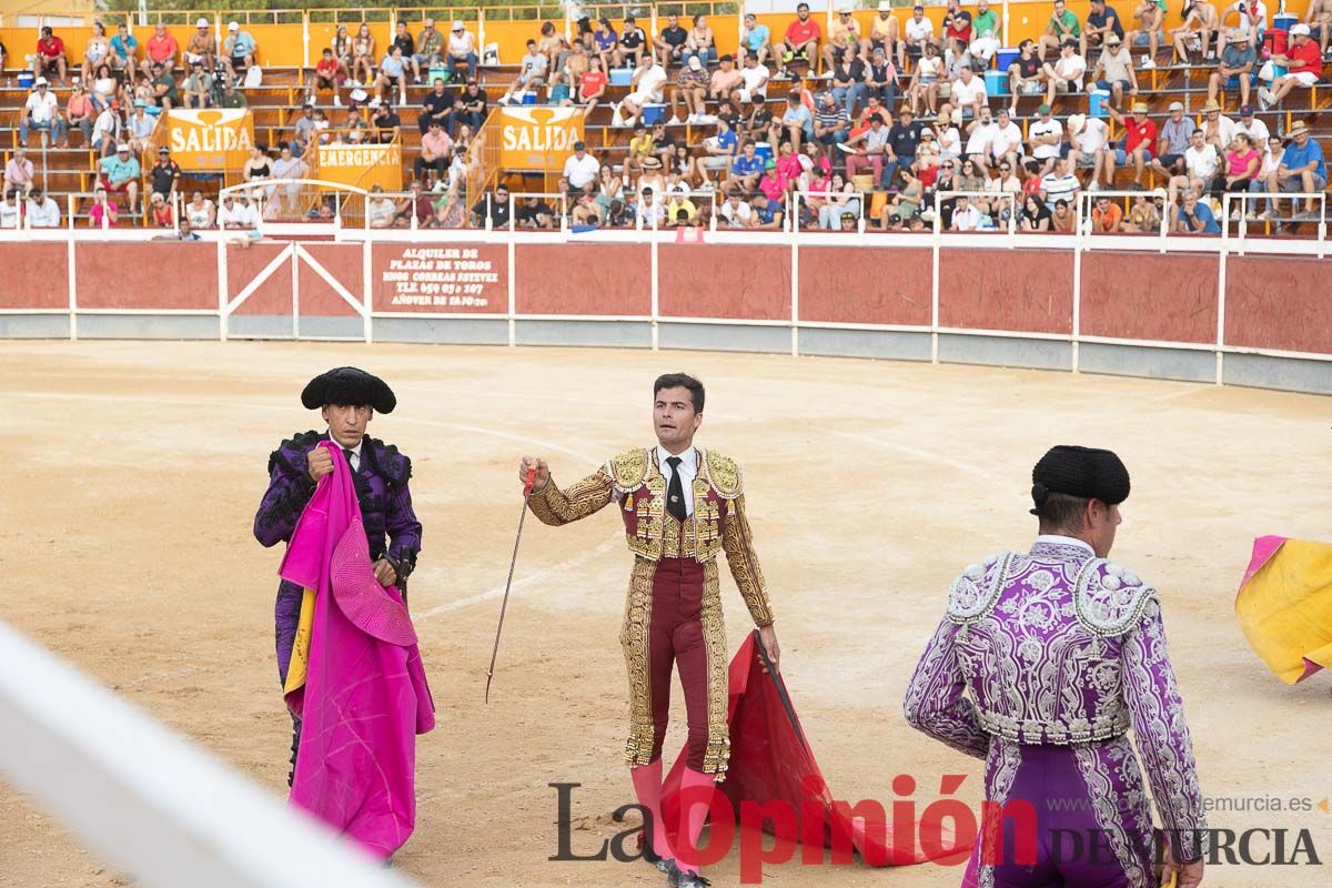 Segunda novillada Feria Taurina del Arroz en Calasparra (Rafael Reyes, Borja Ximelis y Manuel Olivero)
