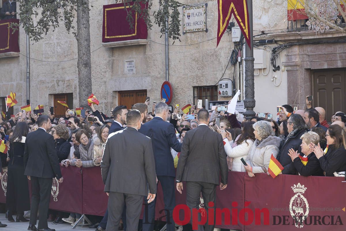 Visita de los reyes de España a Caravaca (Ayuntamiento)