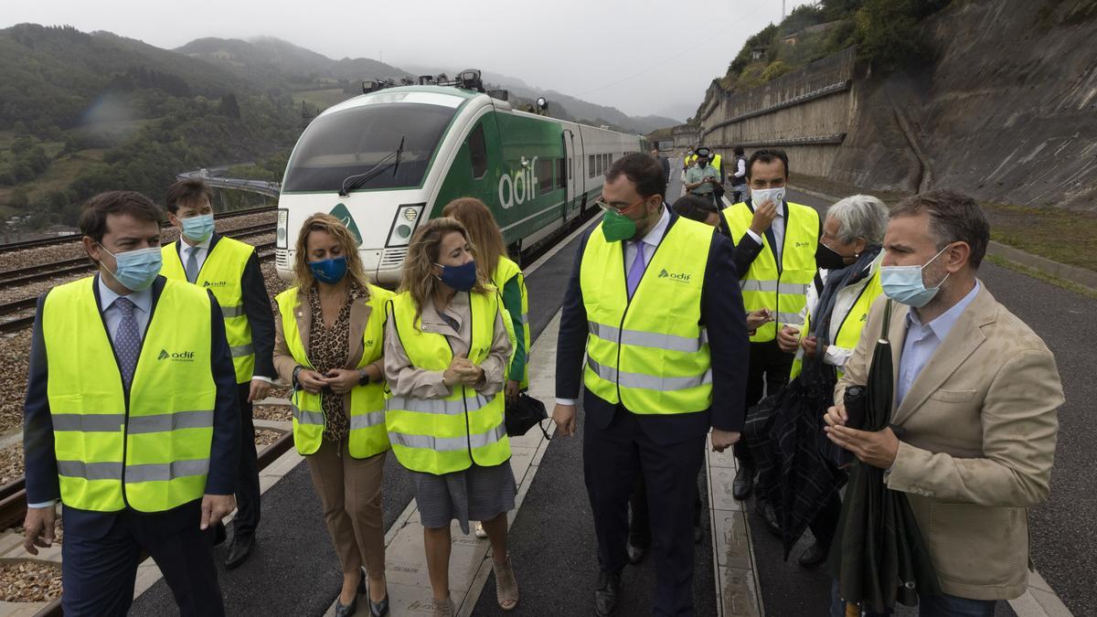 Día histórico para Asturias: Adif inicia las pruebas en los túneles de la variante de Pajares