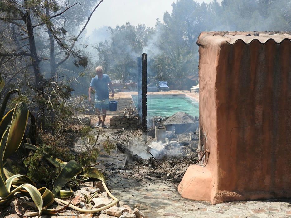 Incendio en Formentera