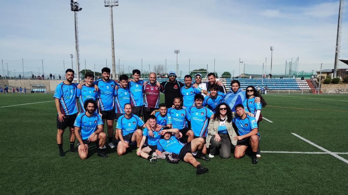 El Keltoi Vigo celebra el título gallego en los campos da Torre de A Coruña