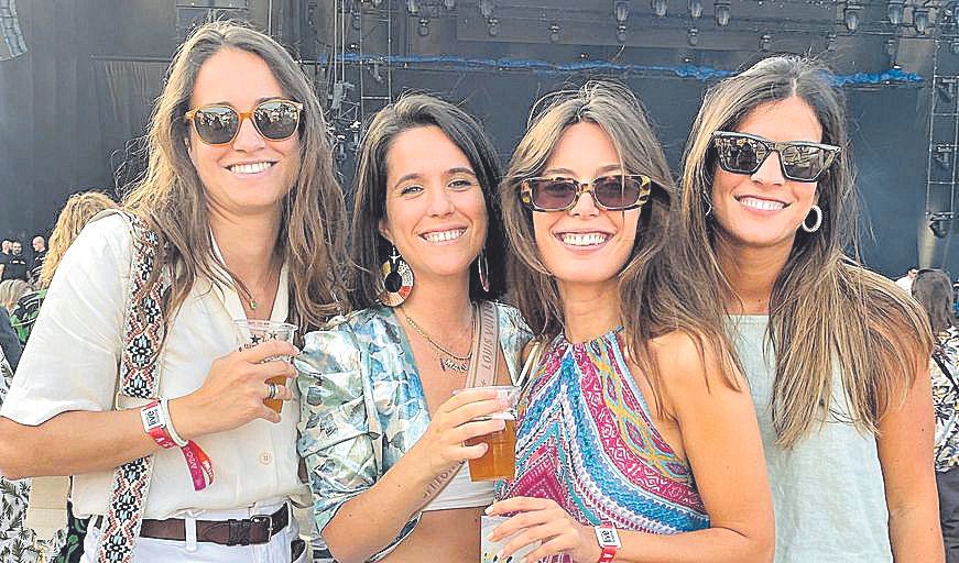 Lucía Groizal, Malú Lamas, Marina Rosselló y Ana Munar.