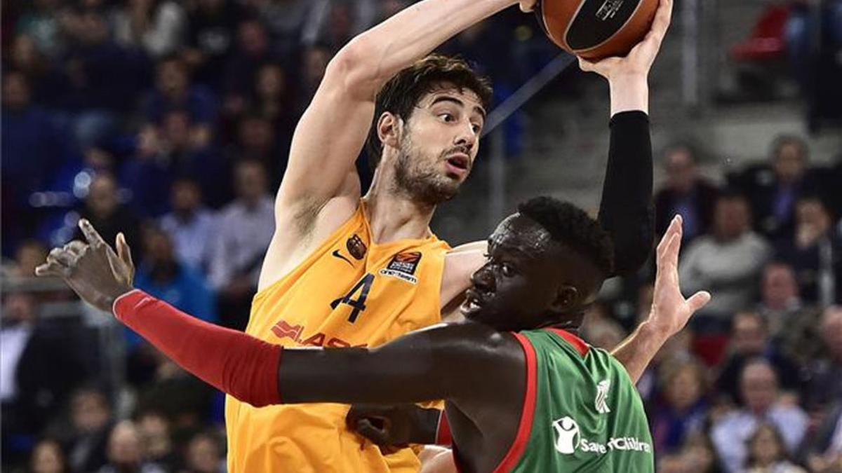 Tomic fue el mejor jugador del Barça Lassa en Vitoria