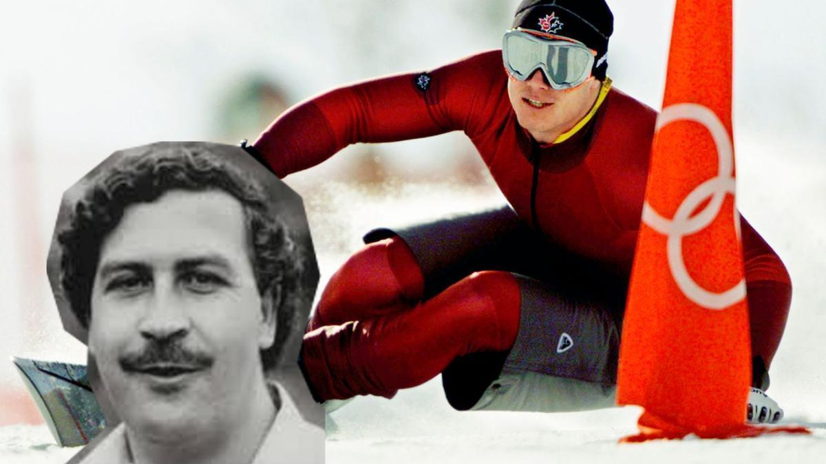 El exatleta olímpico canadiense, Ryan Wedding, comparado con el narco Pablo Escobar.