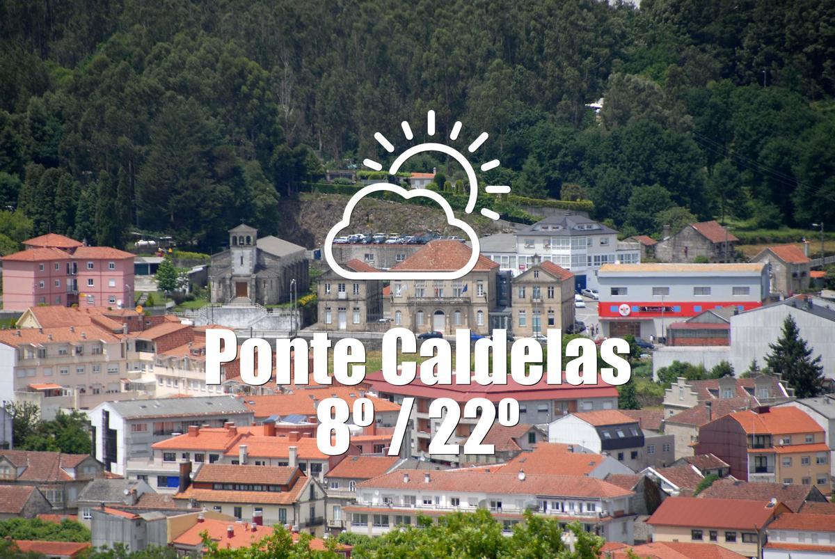 El tiempo en Ponte Caldelas: previsión meteorológica para hoy, martes 17 de marzo