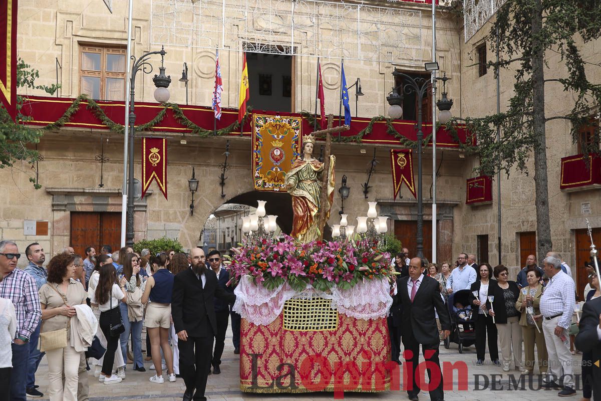 Fiestas de Caravaca: Procesión de regreso a la Basílica