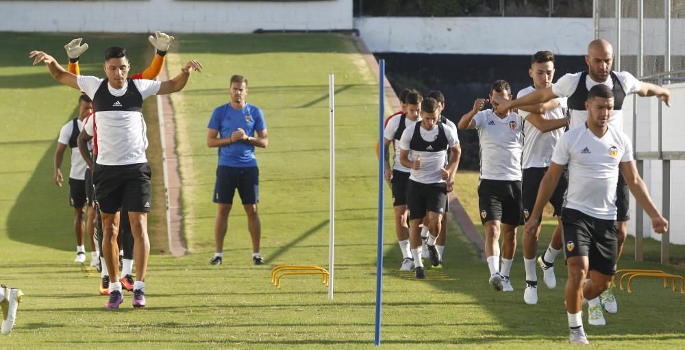Las mejores fotos del entrenamiento del Valencia CF