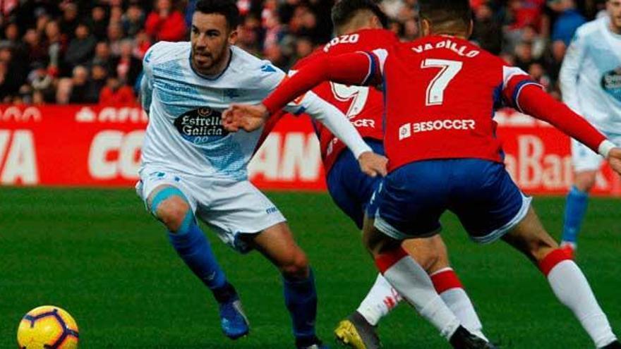 El Deportivo toma el Nuevo Los Cármenes con un gol de Quique