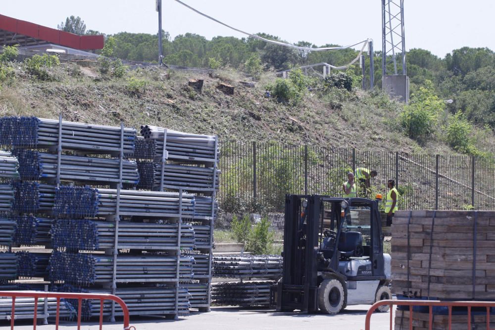 Així avancen les obres de Montilivi