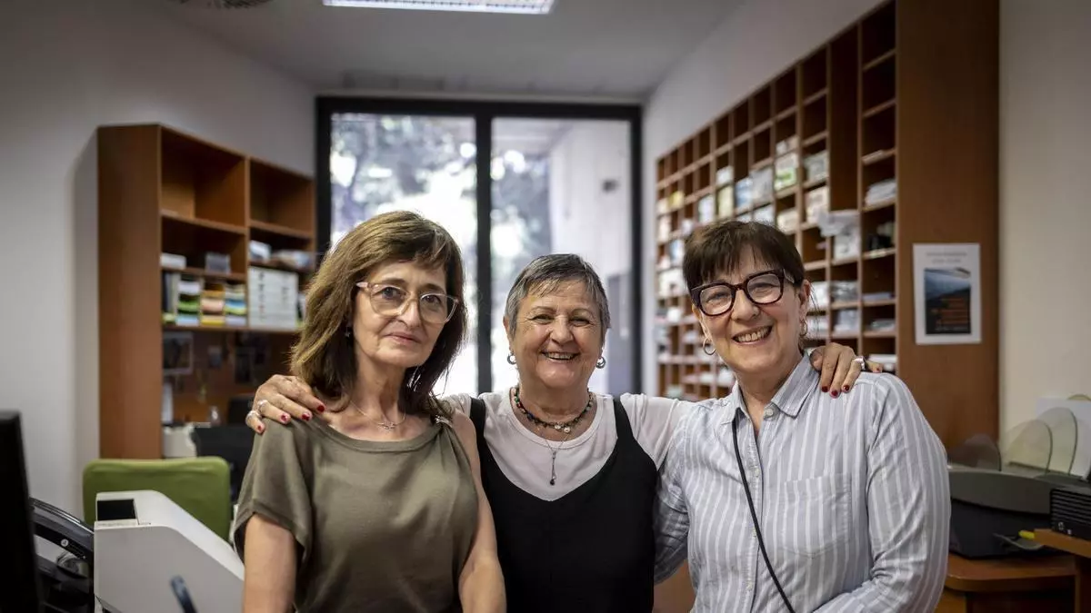 Las tres pioneras de un servicio indispensable en la Universidad de Zaragoza: "Entramos a la vez y nos vamos a la vez. La gente alucina"