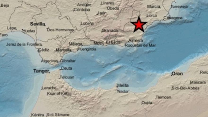 Terremoto de 3 grados a pocos kilómetros de Lorca y Puerto Lumbreras