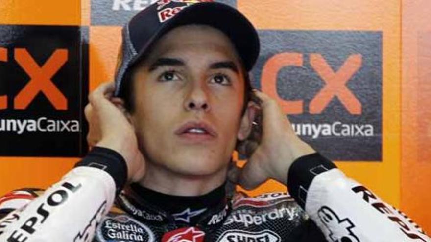 El campeón del mundo de Moto2, Marc Márquez.