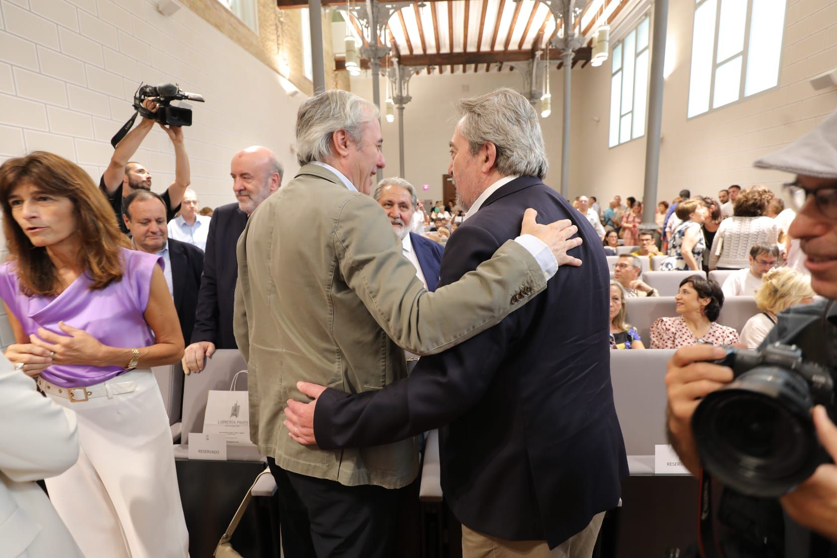 Presentación del libro de Juan Alberto Belloch en Zaragoza