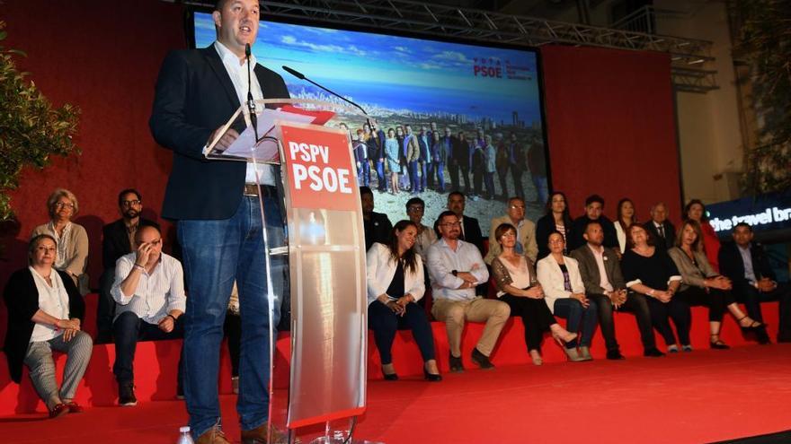 El PSOE presenta su candidatura para el 26-M en Benidorm