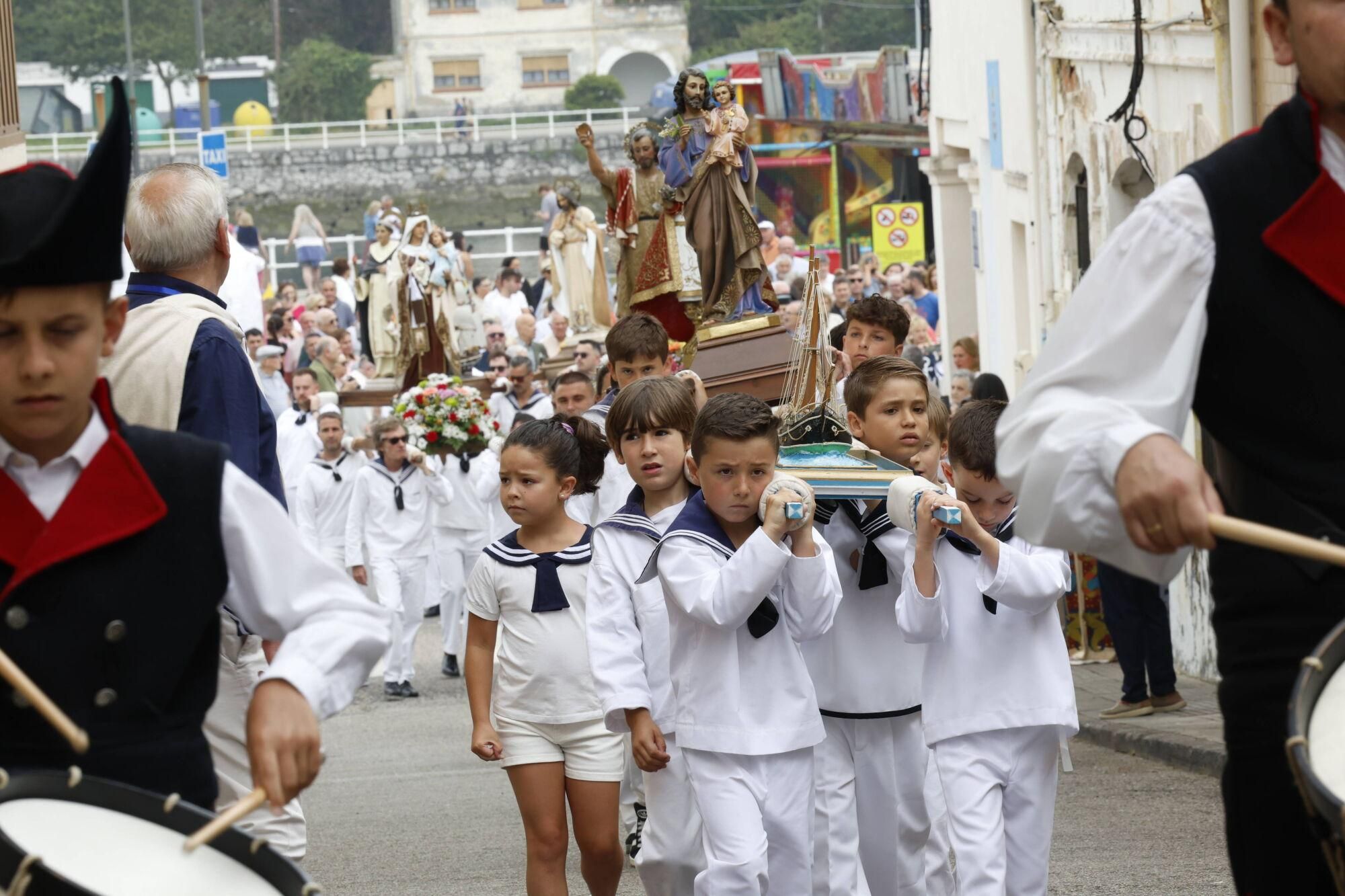 Así fue la procesión marinera de San Juan de la Arena
