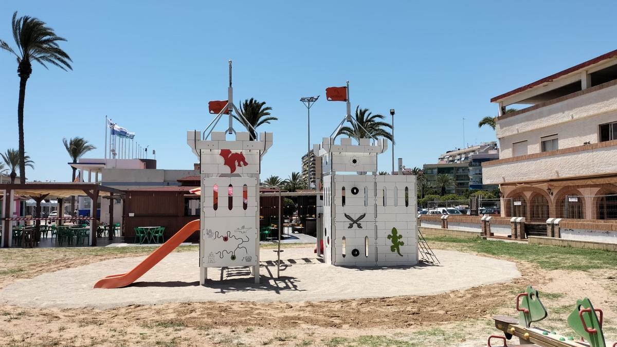 Nuevas instalaciones recreativas en el Paseo de Colón en Pobla de Farnals