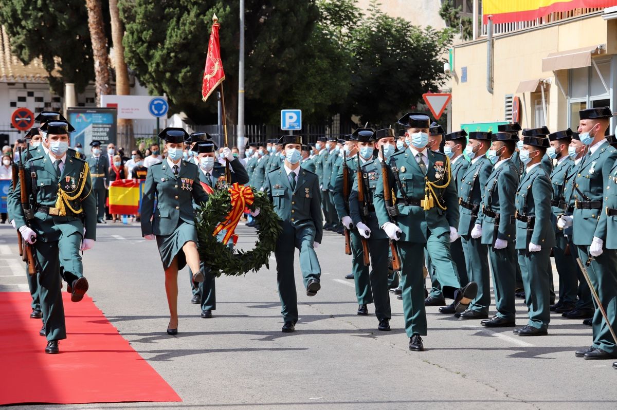 La Guardia Civil honra a su patrona en Murcia