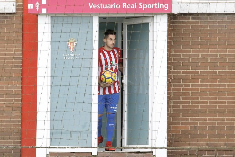 Presentación de Jony como jugador del Sporting