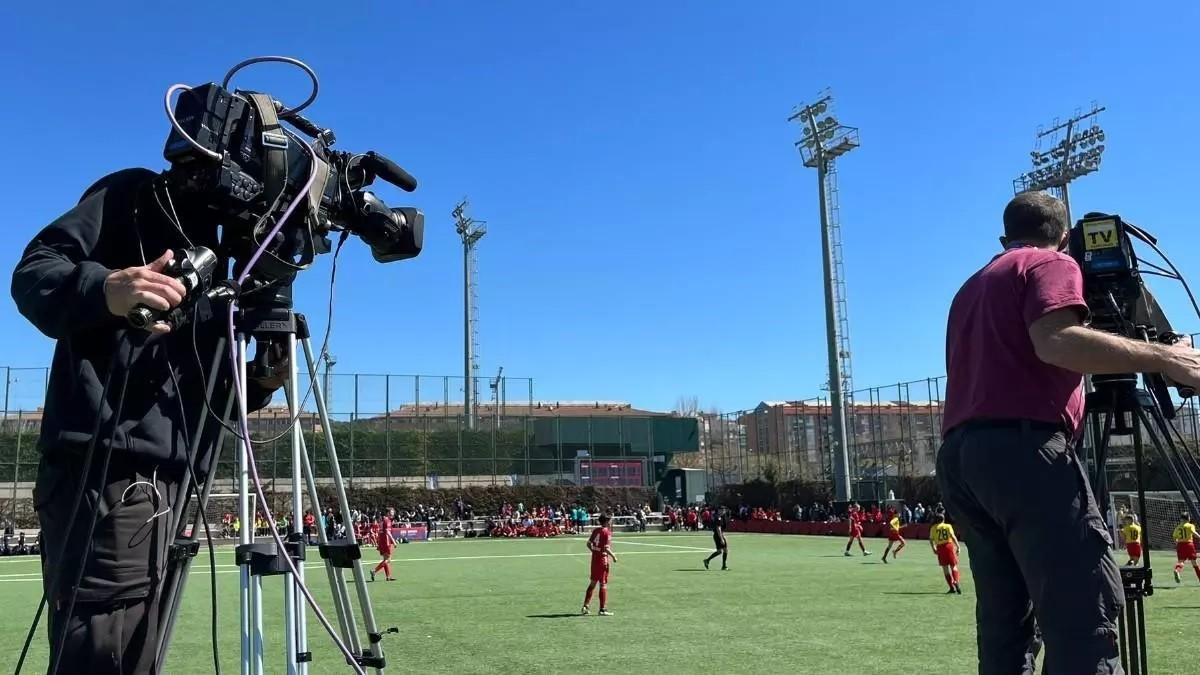 Los partidos del fútbol base del Barça eran una parte fundamental de la programación de Barça TV