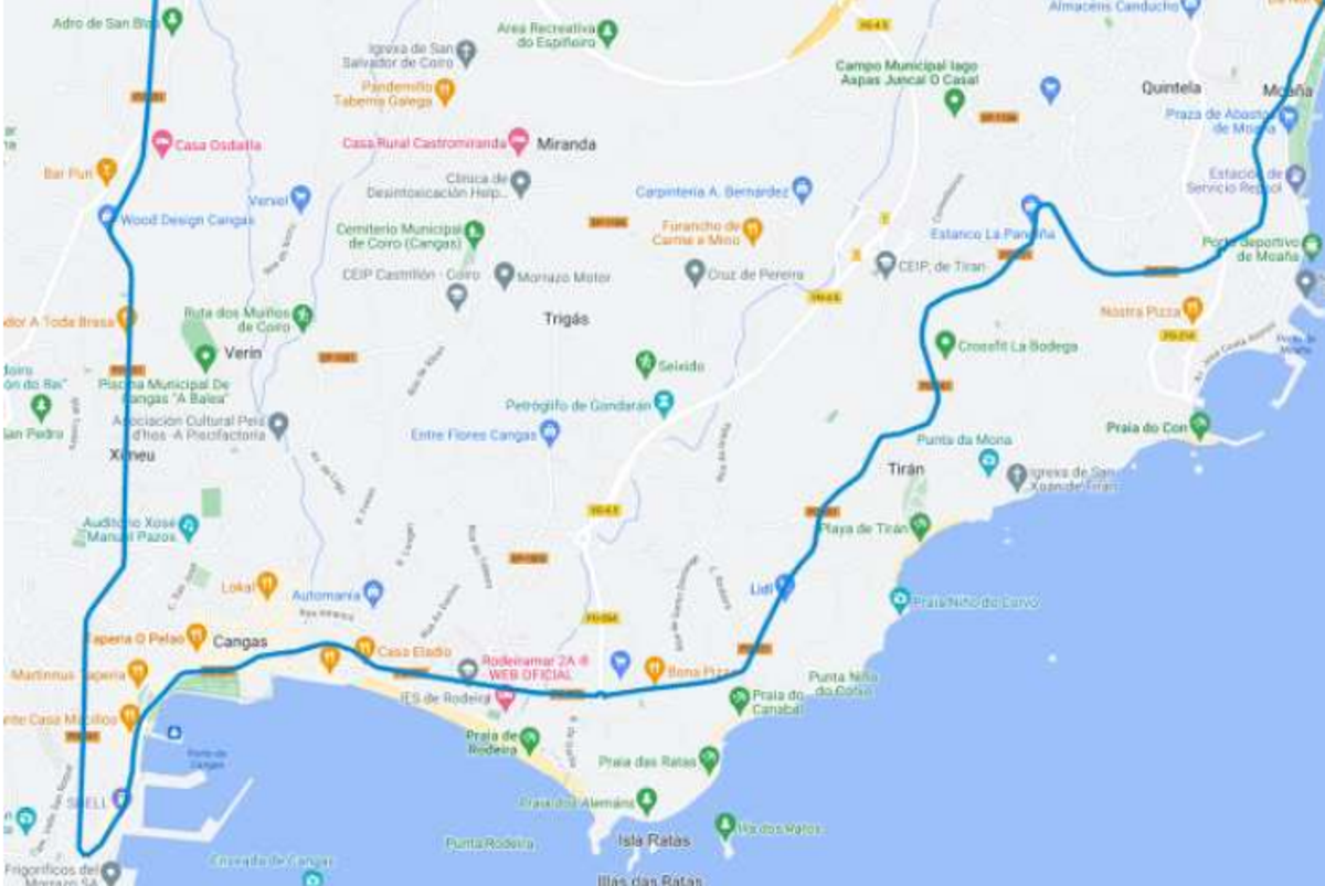 La vuelta ciclista a Galicia cruzará la comarca el viernes 24 y obliga a cortar el tráfico rodado