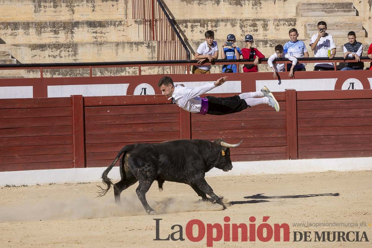 Concurso de recortadores en Caravaca de la Cruz