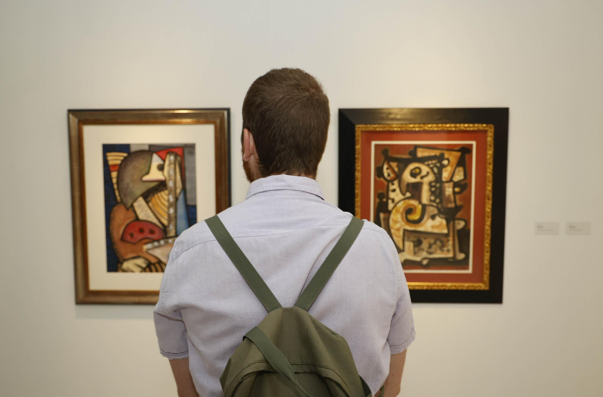 Inauguración da exposición Laxeiro descoñecido II. Obas inéditas da segunda época