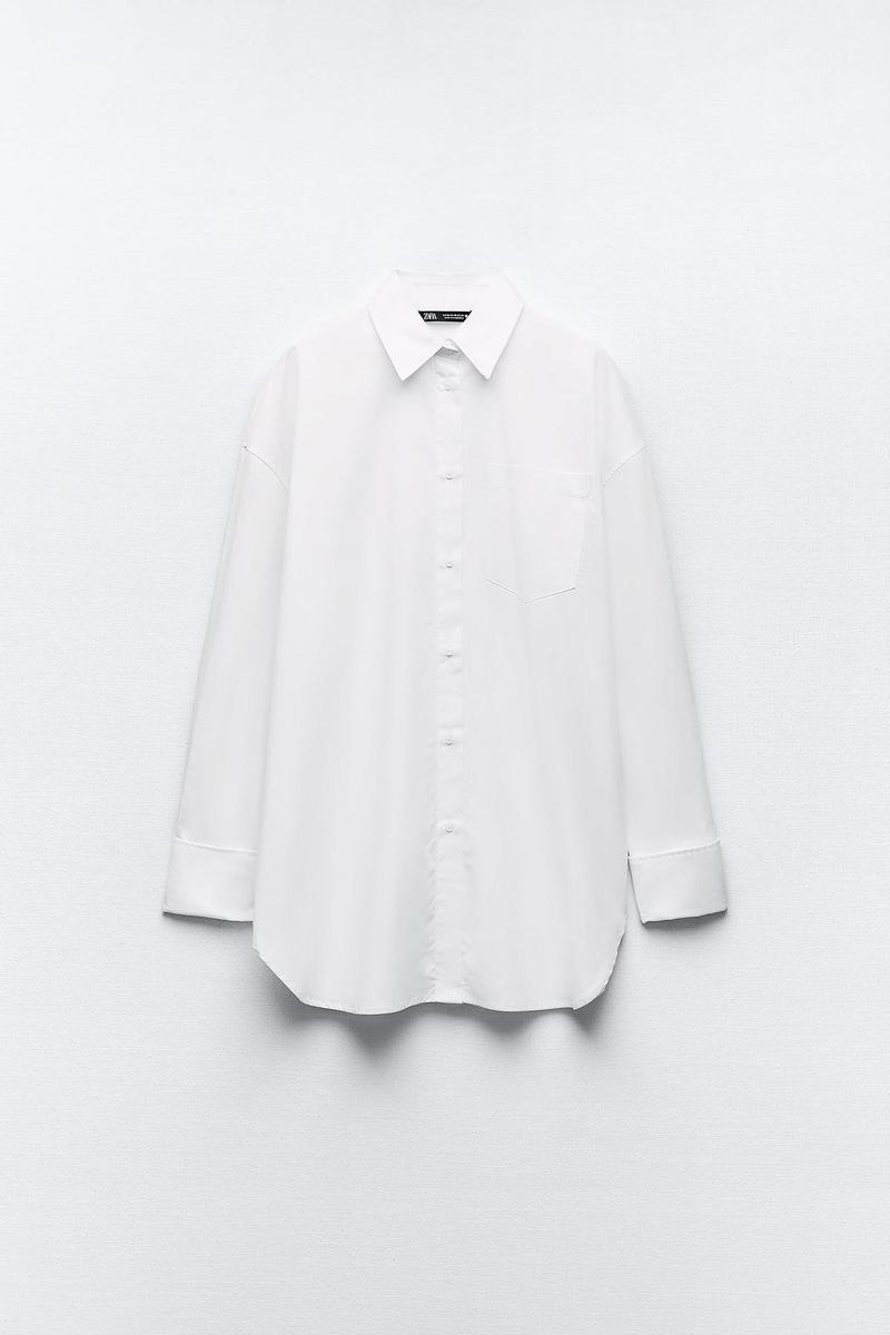 Camisa blanca de Zara