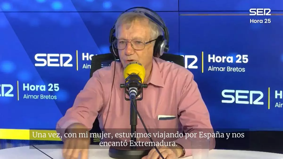 El fundador de las guías Lonely Planet, enamorado de Extremadura: "Nos encantó"