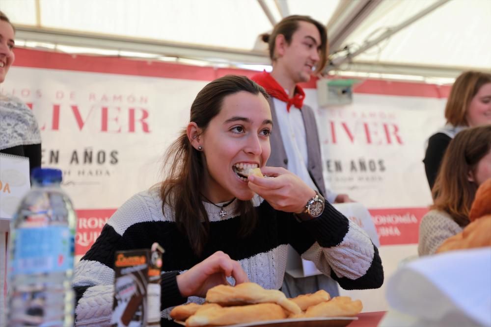 Concurso de comer ensaimadas