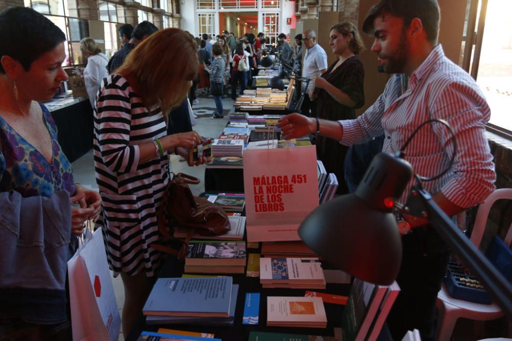 Málaga 451: La Noche de los libros, en La Térmica