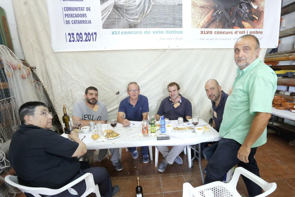 Concurso de 'all i pebre' en Catarroja