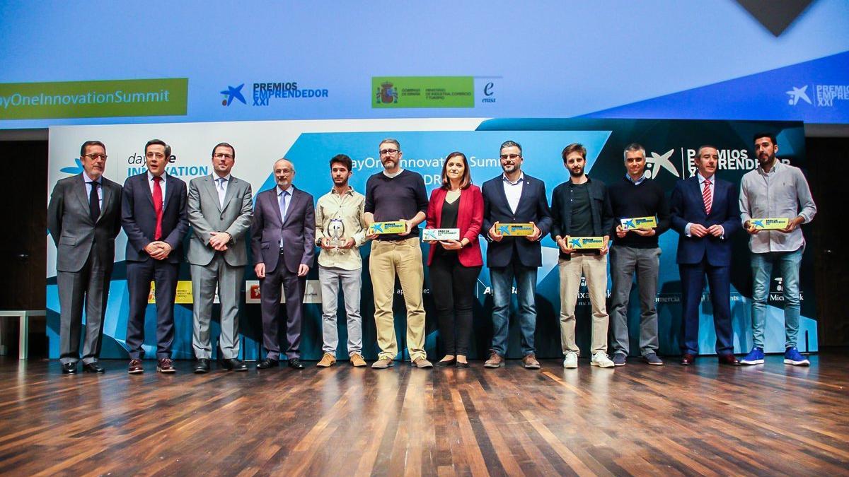 Ganadores de los Premios EmprendedorXXI en la edición del 2019.