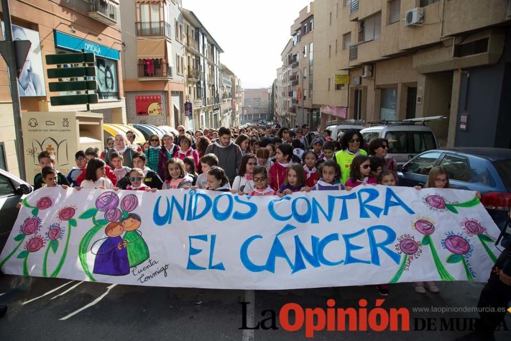 Marcha en el Día del Cáncer Infantil en Caravaca