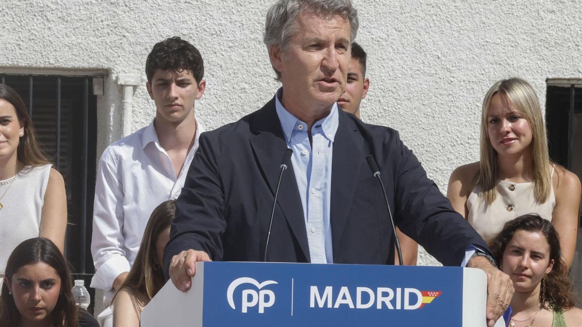 Feijóo acusa a Sánchez de tener miedo a los jueces y asegura que es el presidente el que "falla" al Rey
