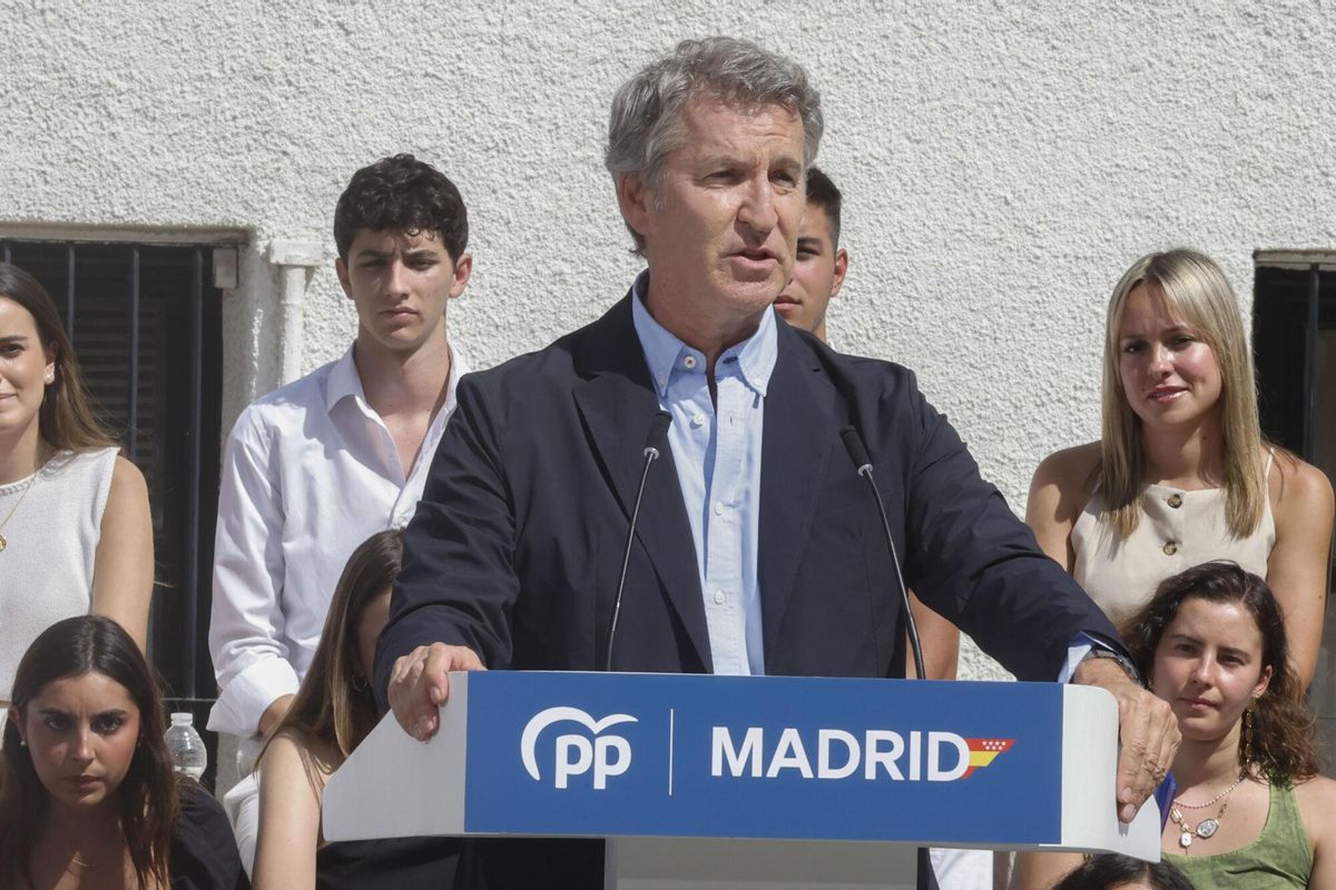 "¿En qué está pensando, señor Feijóo?"