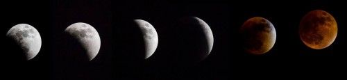 Superluna y eclipse lunar