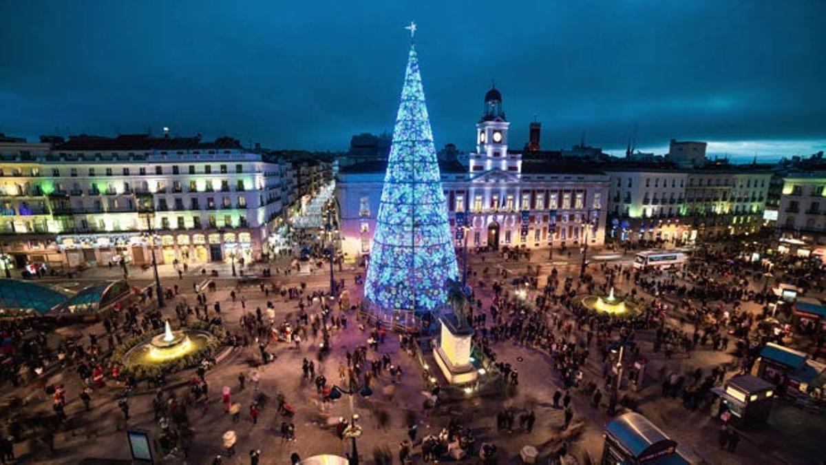 Una bola de Navidad de 12 metros con luces y sonido se instalará en la Gran Vía de Madrid