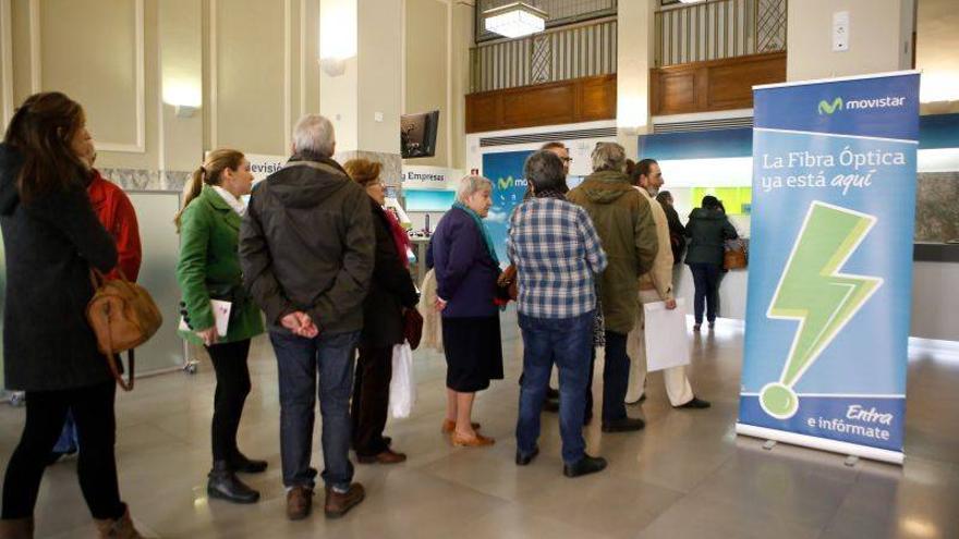 Una avería de Movistar deja dos horas sin servicio a los usuarios