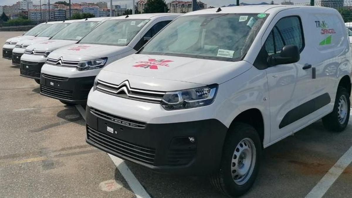 Imagen de una Citroën E-Berlingo.