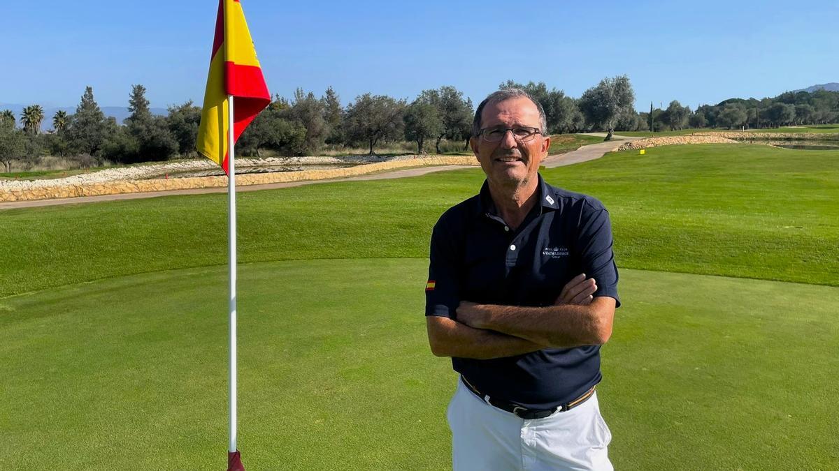 Angel Gancedo, presidente del Guadalhorce Golf Club.